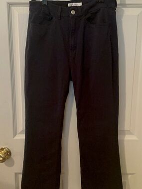 Peter Millar Black Pants with Branded Button